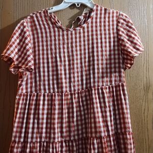 Roolee Gingham Midi dress
